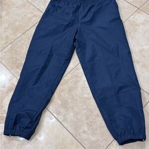 Tek Gear Navy Athletic Windbreaker Pants